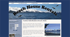Desktop Screenshot of beachhousealaska.com